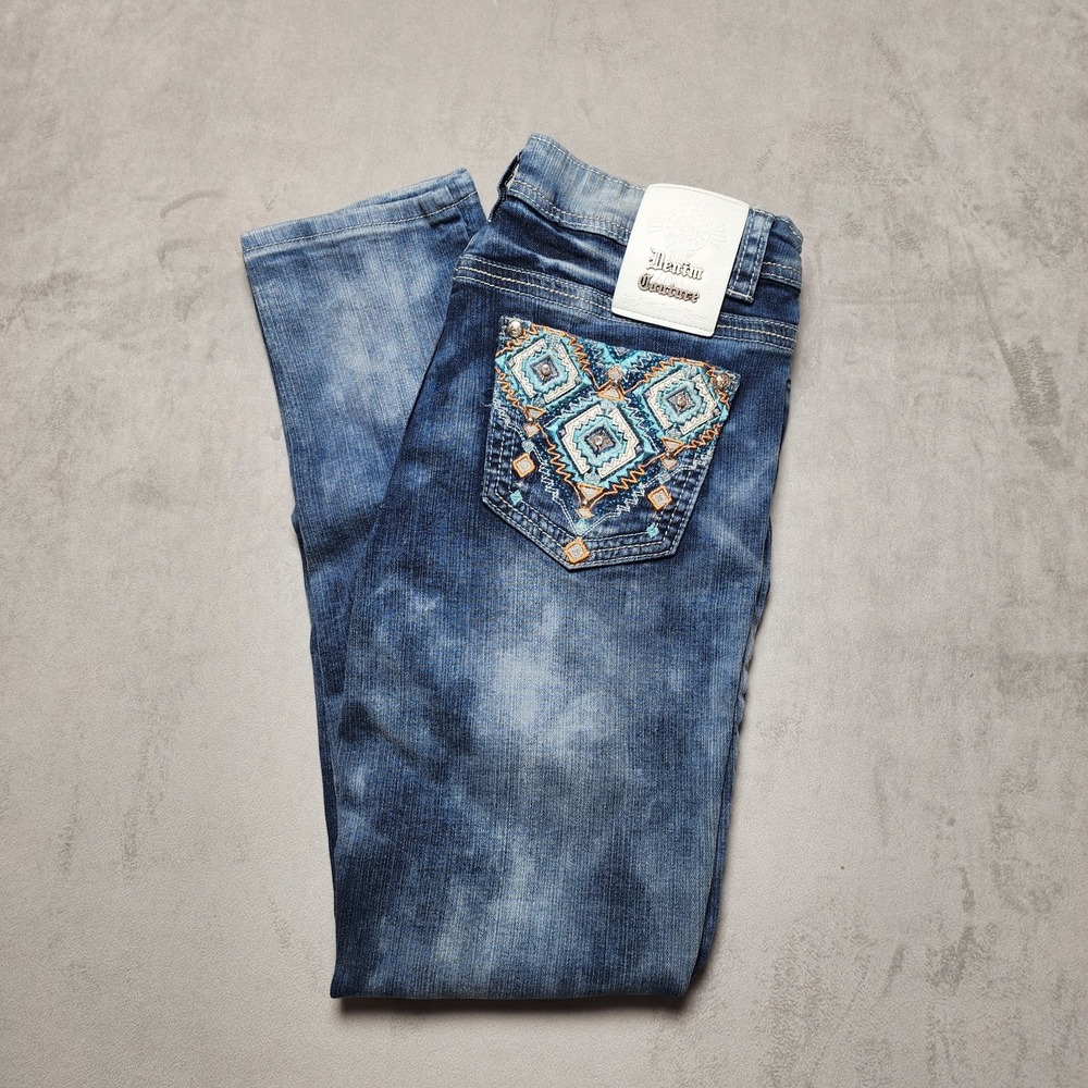 Denim Couture By Smith Denim House Pants Women's Teen Stonewashed‎ Jeans Size 11